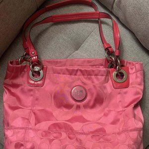 Pink Coach Bag